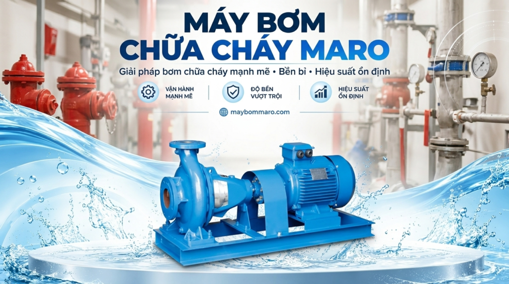 máy bơm chữa cháy maro