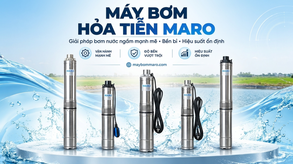 máy bơm hỏa tiễn maro